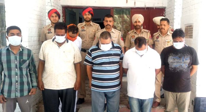 6 Aarrested Including Inspector