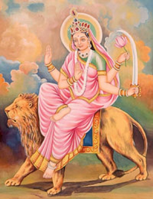 Worship of Maa Katyayani