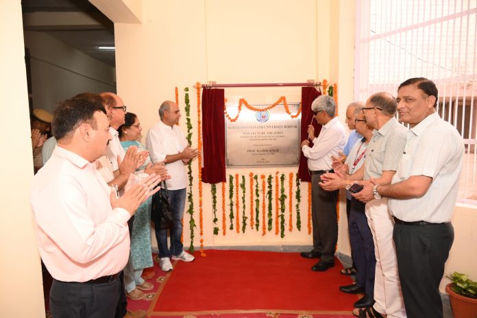 Inauguration of newly constructed three lecture theaters