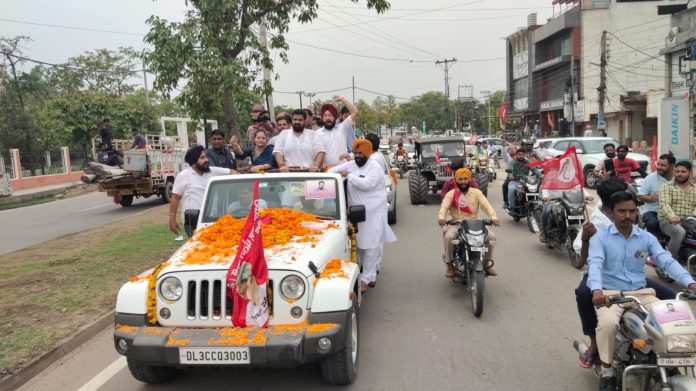 kartikeya sharma Grand Welcome at Polytechnic Chowk