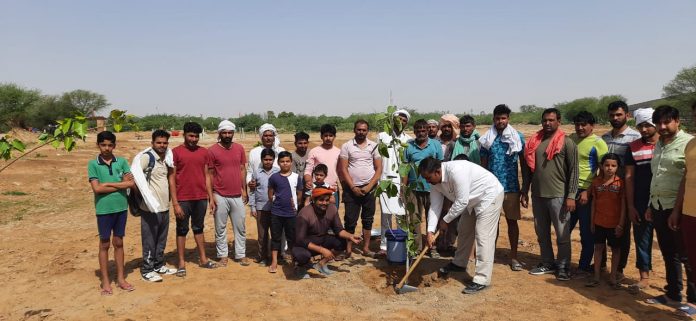 Forest Employees Union Haryana State President Jogendra Karontha