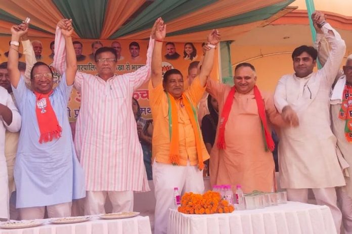 Panipat News/BJP state president Om Prakash Dhankhar appealed to make Kuchhal win