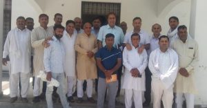 Panipat News/BJP Mandal Matloda in-charge Tarun Gandhi took a meeting of workers 