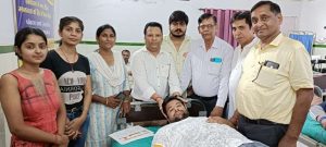 Panipat News/50 units of blood collected in blood donation camp