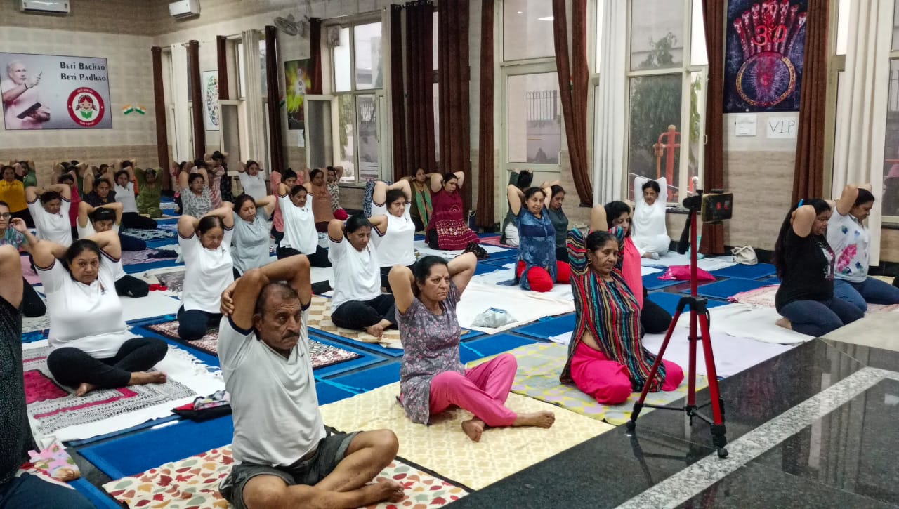 Three Day Yoga Training Camp Concludes