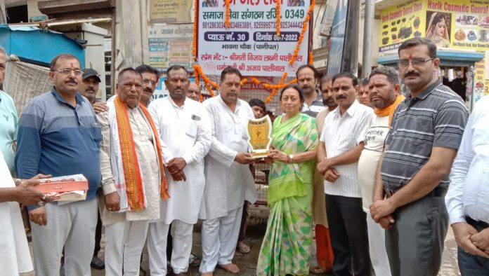  Panipat News/Social service organization installed 30th water cooler at Bhawna Chowk