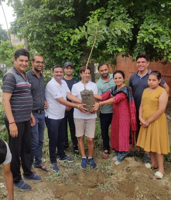 Panipat News/Plantation of saplings on the birth anniversary of Dr. Shyama Prasad Mookerjee