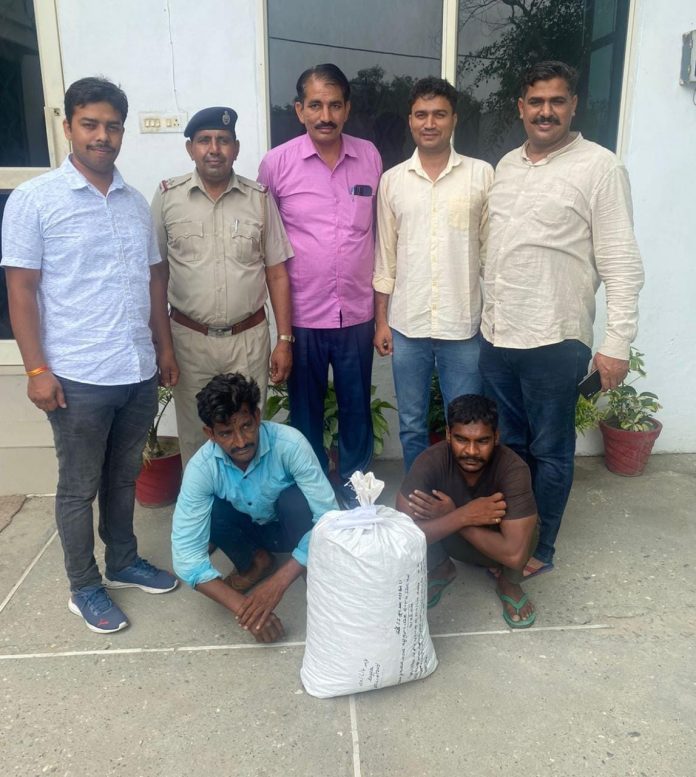 Panipat News/Drug supplier was also arrested on the spot of the accused caught with hemp leaves