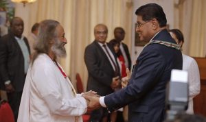 Panipat News/Sri Sri Ravi Shankar honored with country's highest civilian honor in Suriname: Kusum Dhiman