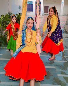 Panipat News/Teej festival celebrated in the traditional way in the Panipat district