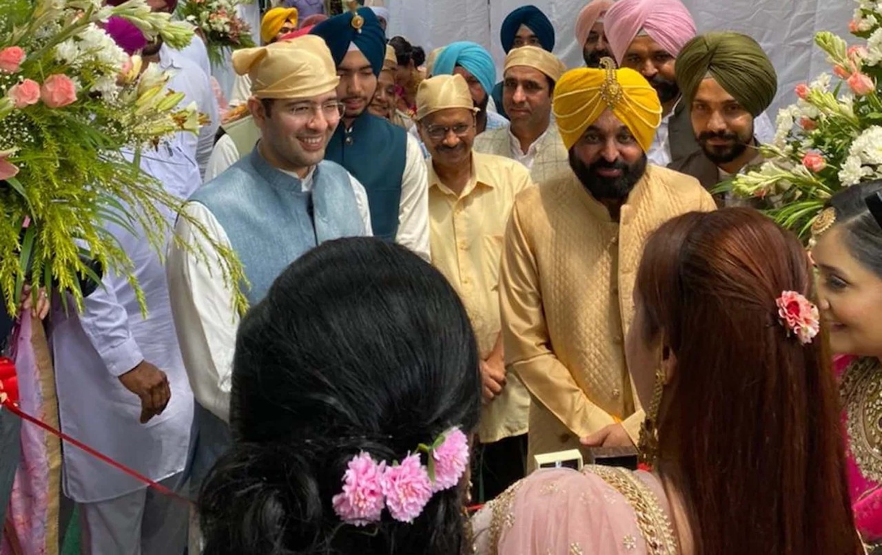 Bhagwant Mann became the Groom for the Second Time