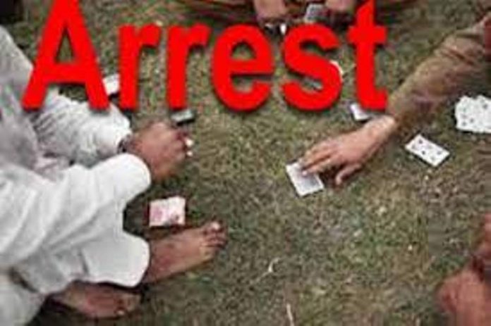 Panipat News/4 youths arrested for gambling in Panipat