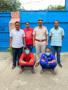 Panipat News/Four accused arrested for stealing thread worth lakhs of rupees from factory