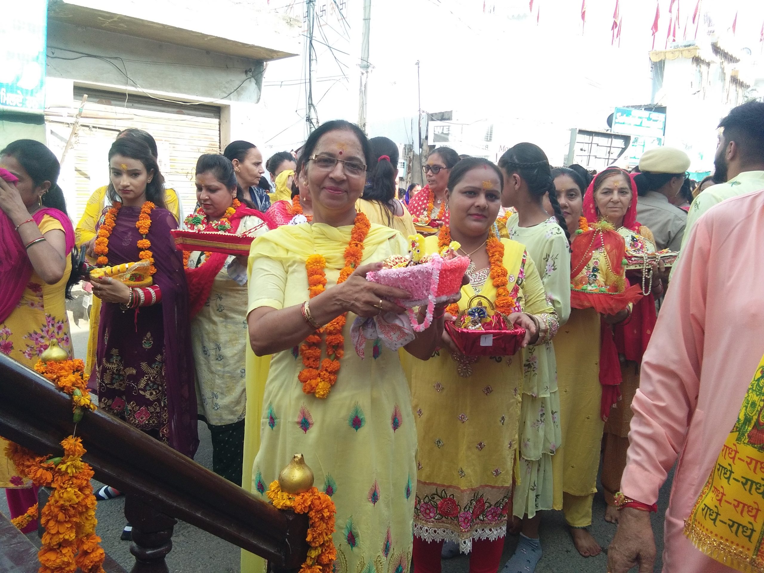 Procession Dedicated to Shri Krishna Janmashtami Festival