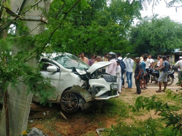 Accident Due to Negligence of Driver