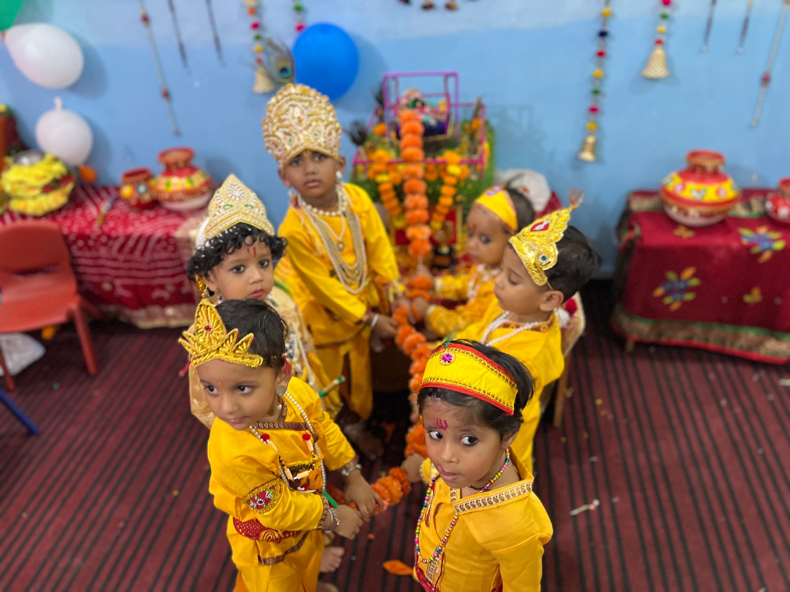 Janmashtami Celebrated in Sathya Sai Playway School