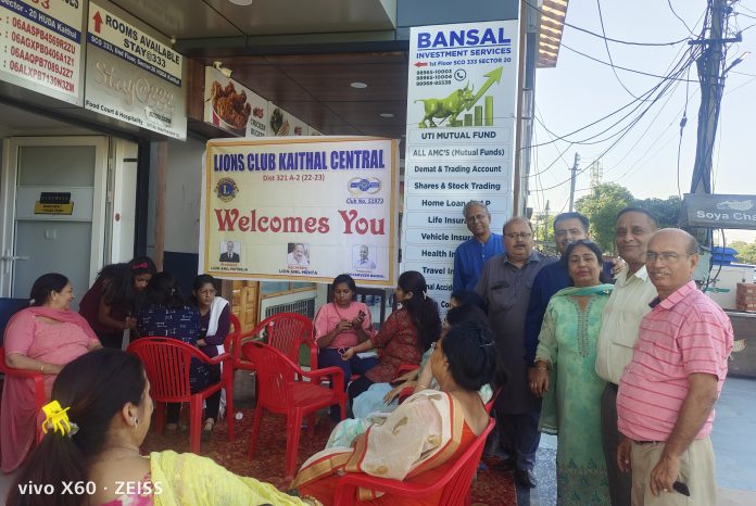 Lions Club Kaithal Central celebrated Mehndi Festival