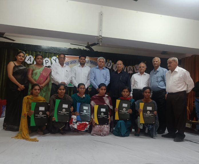 Program organized on Diwali at Indira Gandhi Mahila Mahavidyalaya