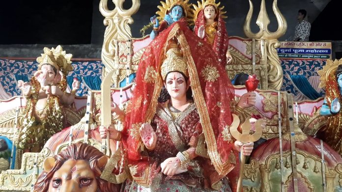 On the occasion of Navratri worship of Maa Durga ends