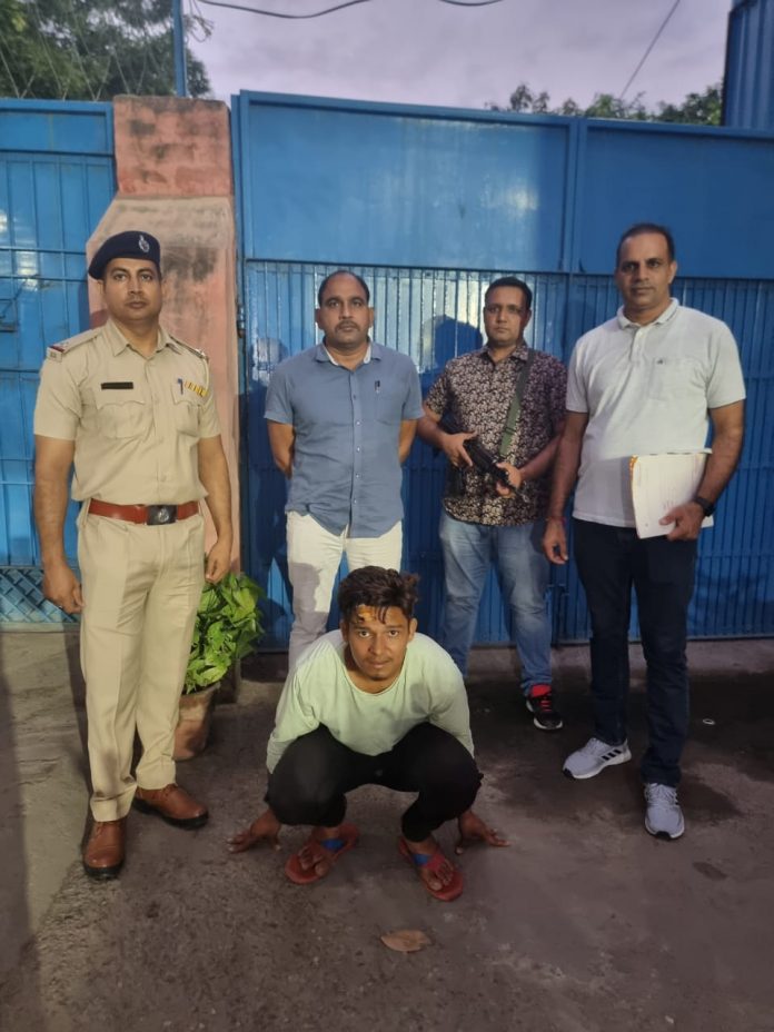 Panipat News/One accused arrested for stabbing a young man to death near Marble Market on Sanauli Road on the day of Dussehra