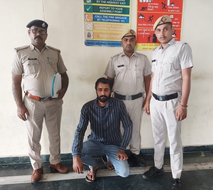 Panipat News/The absconding accused who committed a deadly attack with a knife arrested