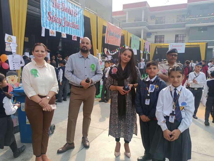 Shri Jasbir Chief Magistrate at the Children's Fair held in Karnal