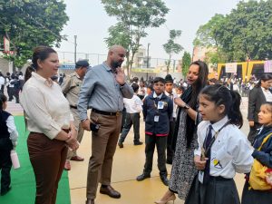 Shri Jasbir Chief Magistrate at the Children's Fair held in Karnal