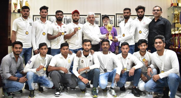 Panipat News/Arya College team third place in Inter State Cricket Championship