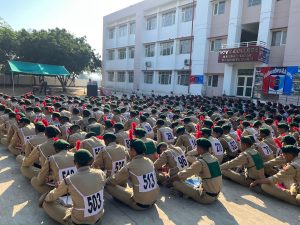 NCC cadets learned the tricks of water harvesting and water conservation