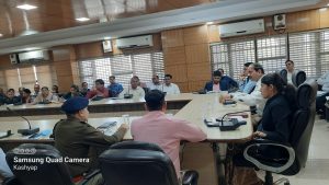 DC took monthly meeting of officers