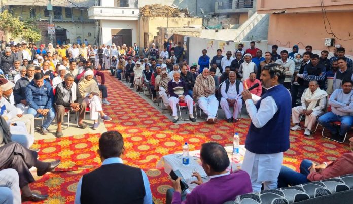 Panipat News/Government serious about rural development all round development of the village will be done: Mahipal Dhanda