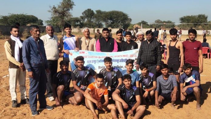 Village group block level sports competition organized in Dohar Khurd