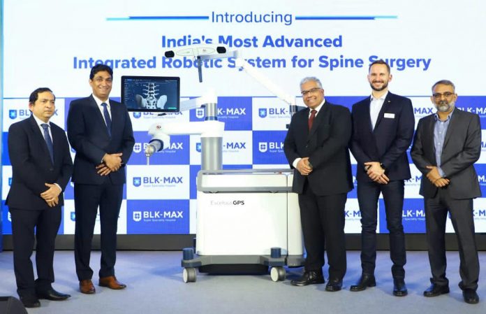 Panipat News/Integrated robotic system launched for spine surgery at BLK-Max Hospital