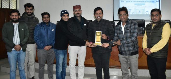 Panipat News/Film making workshop organized in Mass Communication Department of Arya PG College