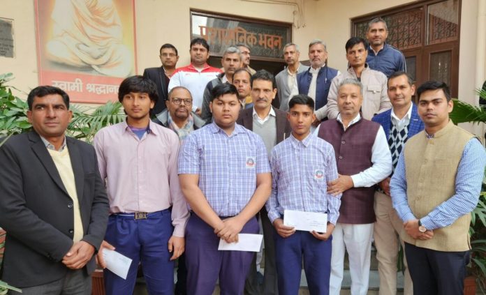 Panipat News/In Arya Senior Secondary School Organized Udham Singh Jayanti Celebrations