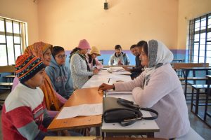 Teacher-parent meeting organized at Shri Krishna School Mahendragarh