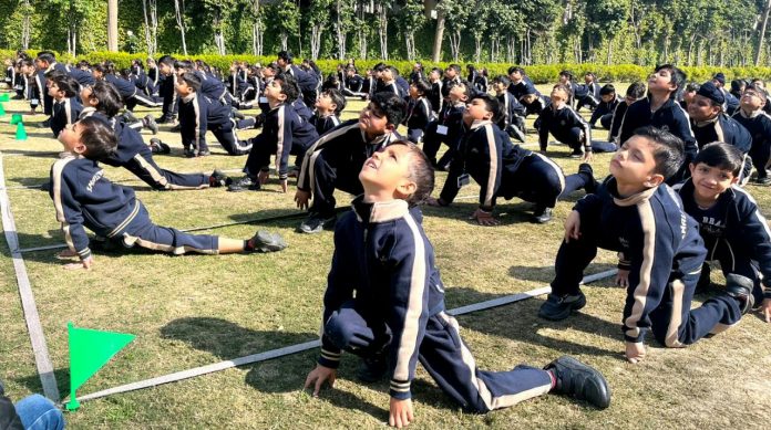 Panipat News/Surya Namaskar organized by Art of Living Panipat Chapter