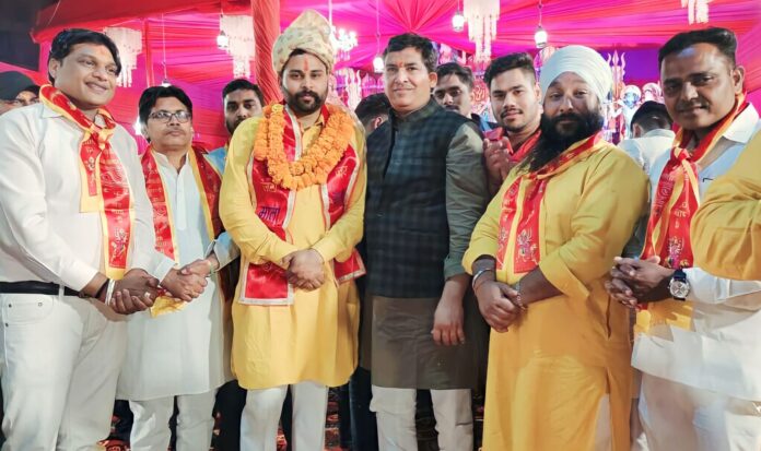 Panipat News/Social worker Deepak Sharma became the head of Jai Maa Vaishno Devi Seva Samiti