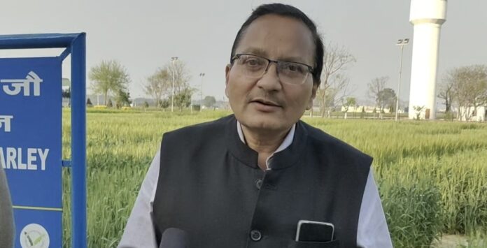 There is no threat to the wheat crop due to early heat: Dr. PK Singh