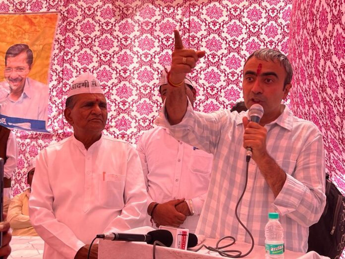 Senior Aam Aadmi Party leader Anurag Dhanda