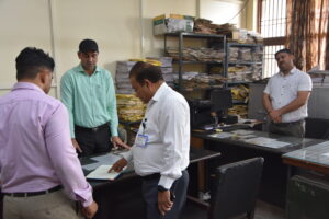 Panipat News/DC did a surprise inspection of all the offices located in the secretariat  