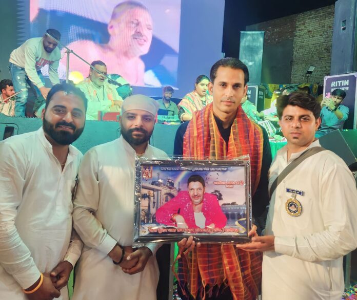 Panipat News/'Mehfil Fakira Di' organized by Baba Murad Shah Seva Club