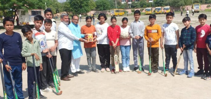 Panipat News/Two-day physical and intellectual development camp organized at the sports stadium of Arya Bal Bharti Vidyalaya Panipat