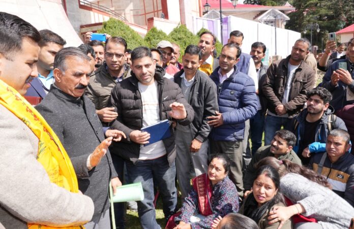 CM Sukhu Met Teachers Delegation