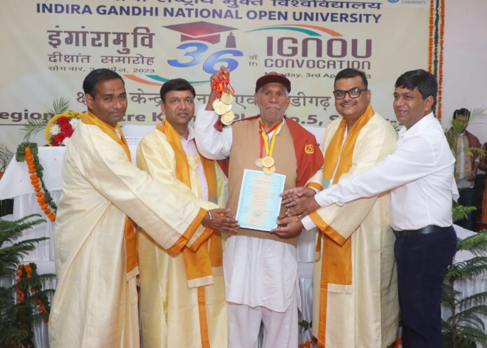 IGNOU organizes its 36th convocation