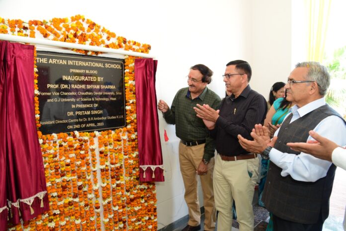 Fourth Annual Science Exhibition organized at Aryan International School