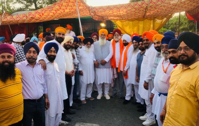 Panipat News/HSGMC gave grand welcome to Khalsa Fateh March in Panipat