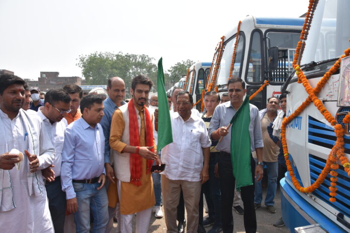 Panipat News/50 New Buses added to Panipat Roadways fleet