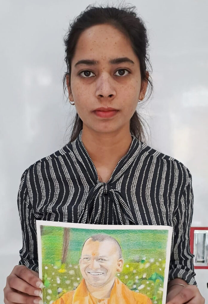 Panipat News/The daughter of Manana village neither went to school nor college to learn art but became an accomplished artist