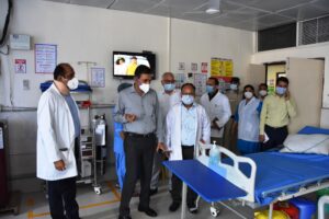 Panipat News/DC did surprise inspection of civil hospital